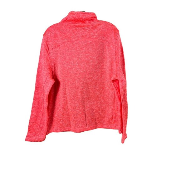 Trail Crest Women's Neon Orange Full Zip Jacket - Picture 2 of 6